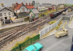 Station throat and goods yard